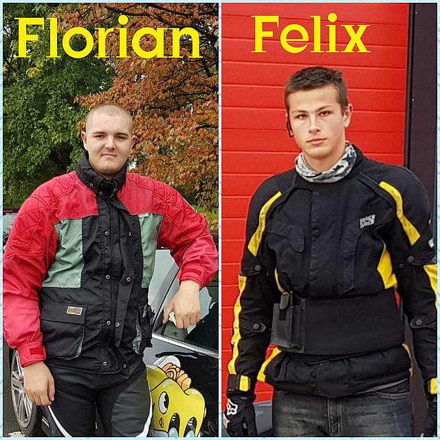 Führerscheinneulinge Florian & Felix